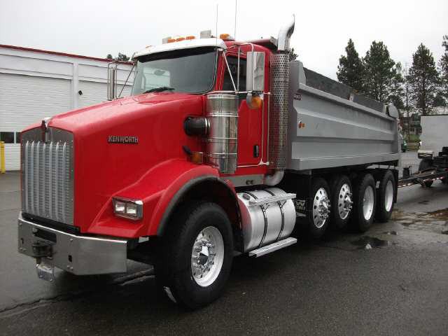 2008 KENWORTH T800 5 AXLE DUMP