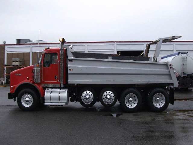 2008 KENWORTH T800 5 AXLE DUMP